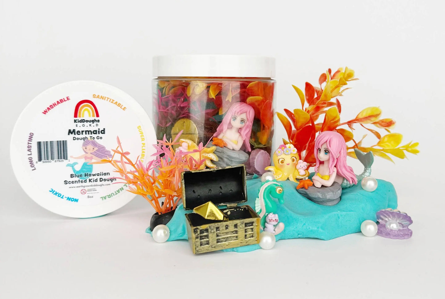 Mermaid (Blue Hawaiian) Dough-To-Go - Branded By Barta