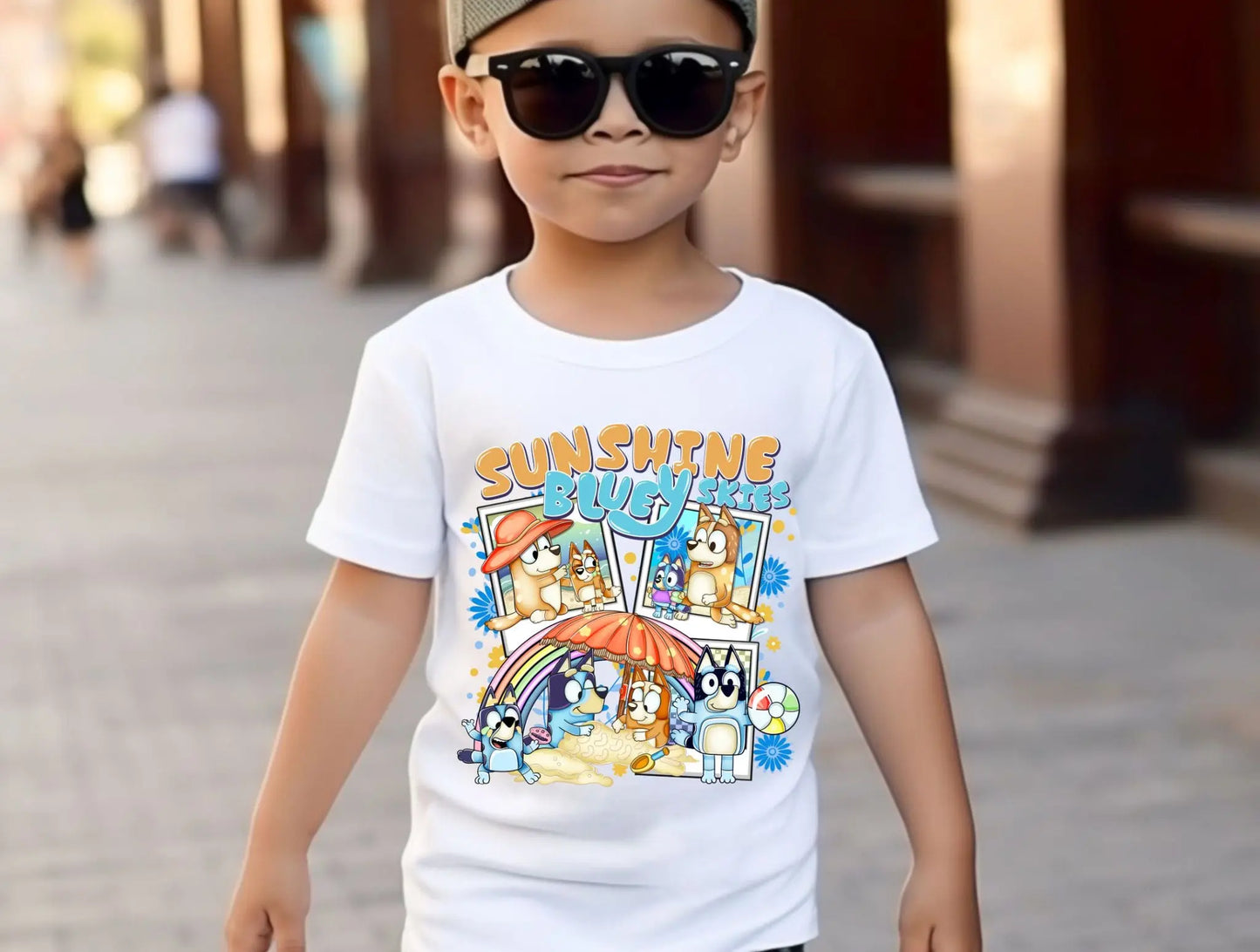 Sunshine bluey skies - Branded By Barta