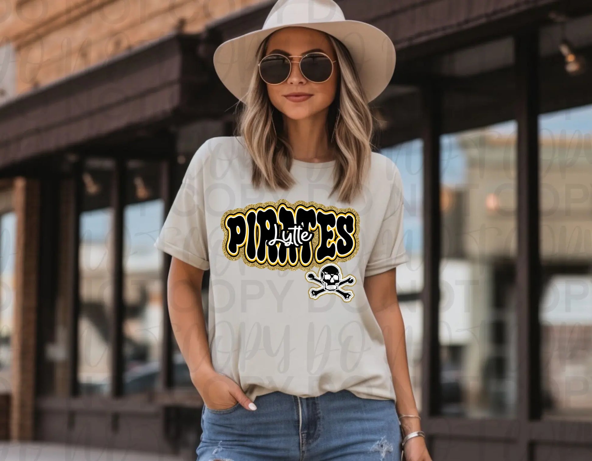 Warp Glitter Pirates Tee - Branded By Barta