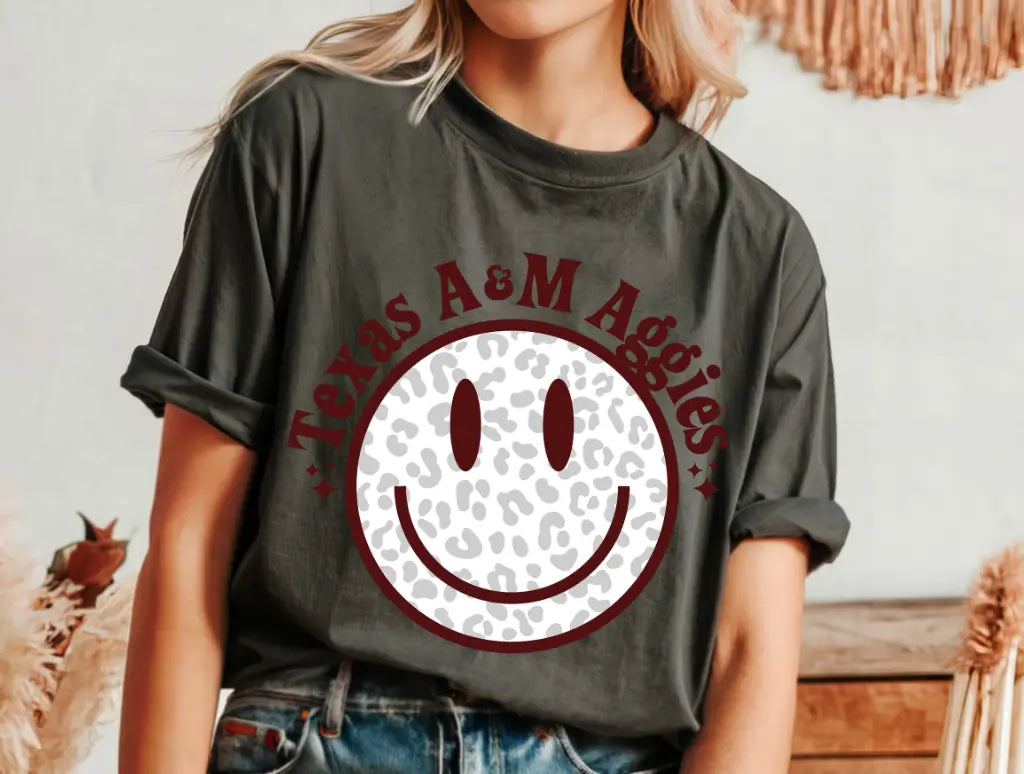 Texas A&M Aggies Smiley brandedbybarta