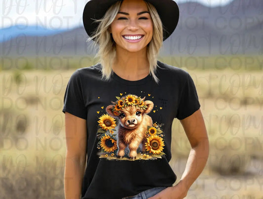 Cow sunflower 4 - Branded By Barta