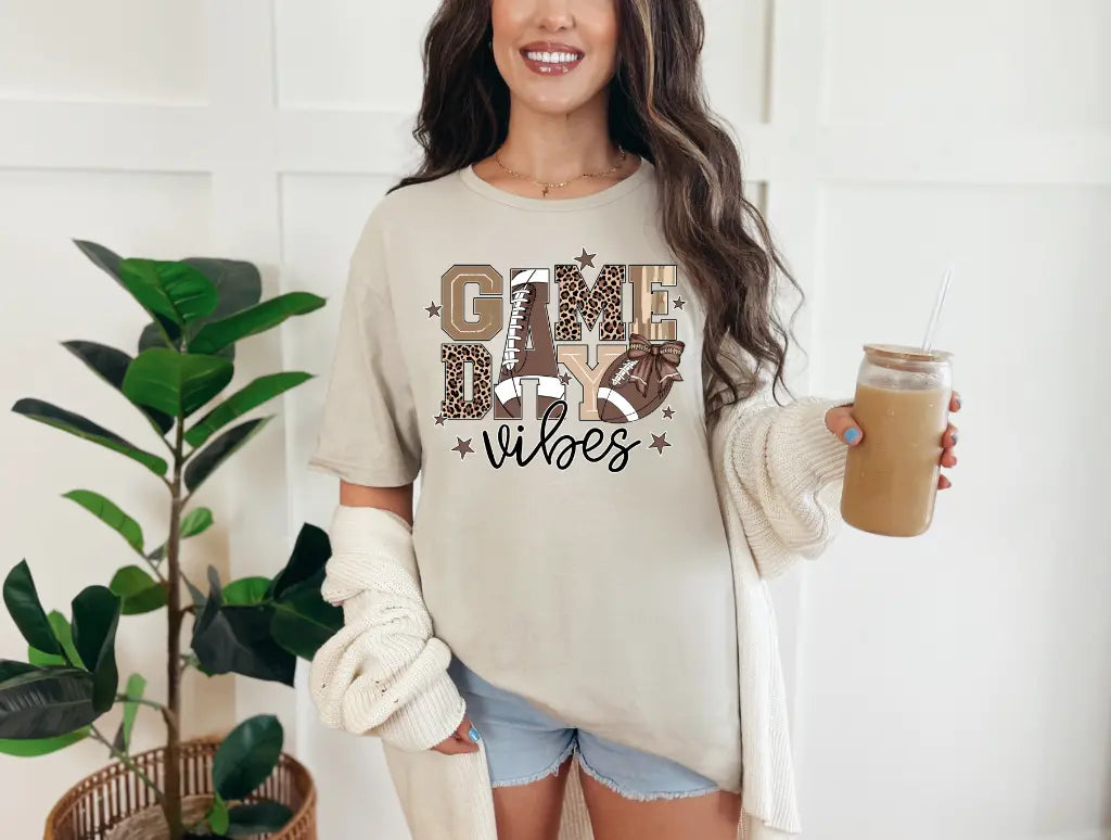 Football Game Day Vibes brandedbybarta