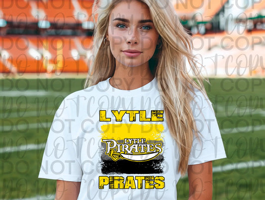 Lytle Pirates Grunge Tee - Branded By Barta