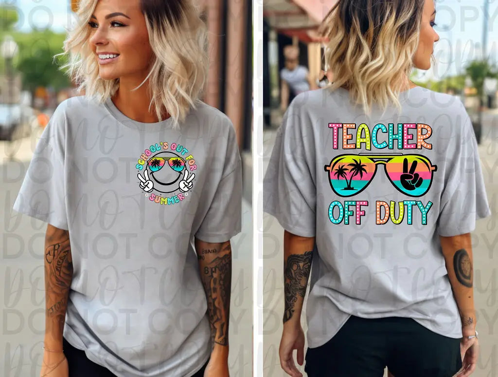 Teacher Off Duty - Branded By Barta