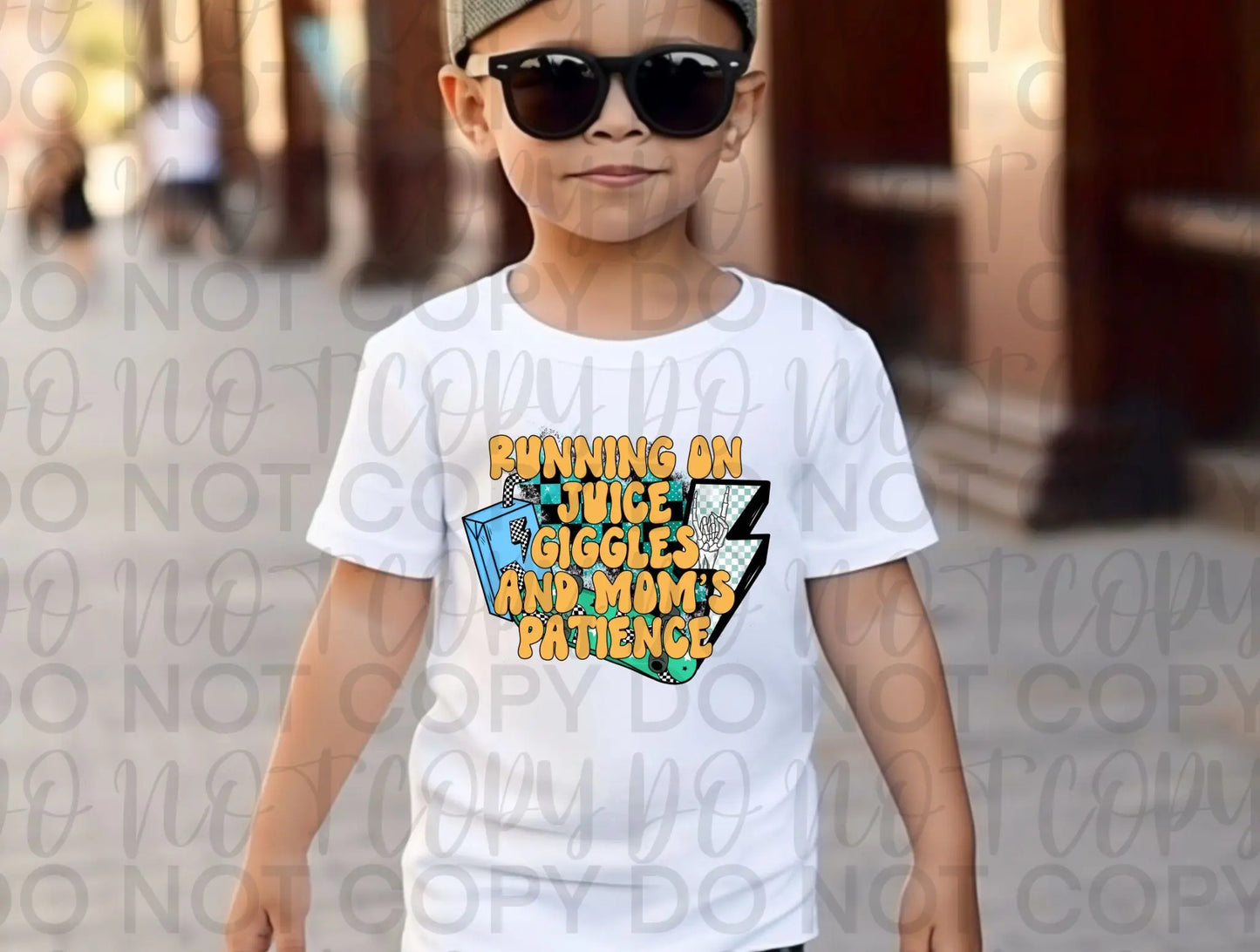 Running on juice giggle and mom patience - Branded By Barta