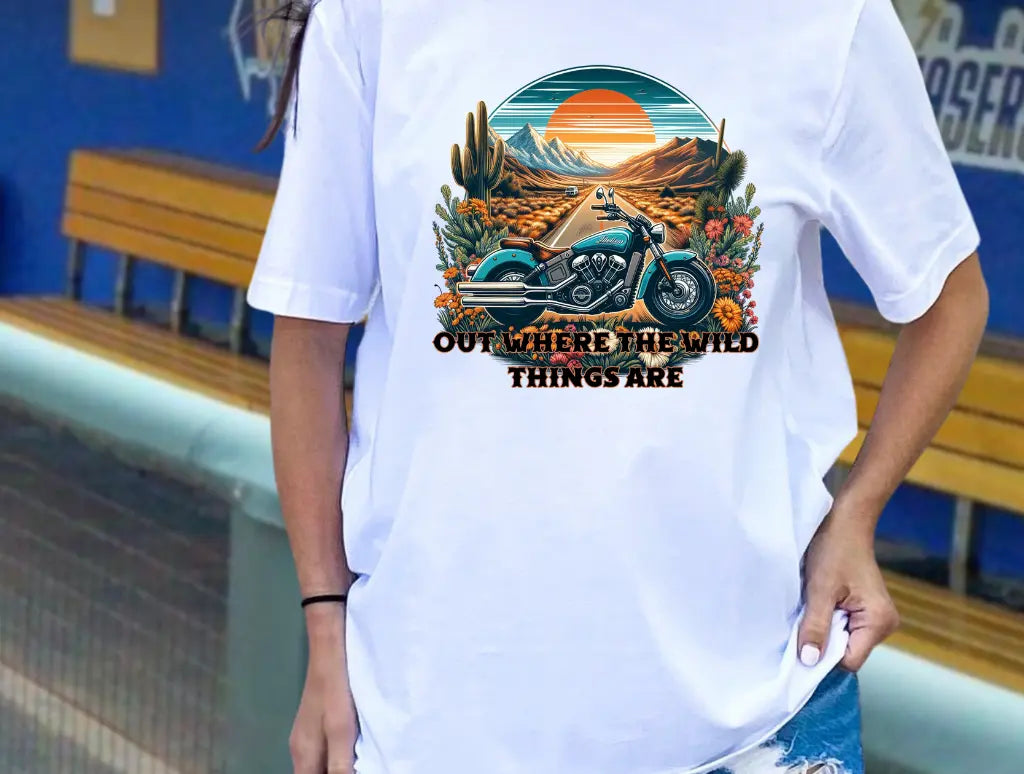 LC- Where The Wild Things Are- CC White- Graphic Tee - Branded By Barta