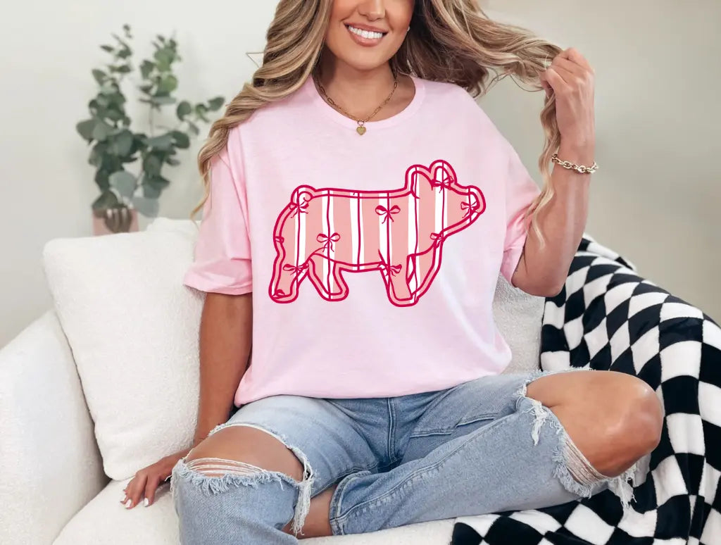 Coquette Bow Pig brandedbybarta