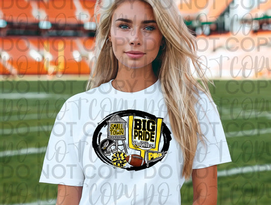 Small Town Big Pride Tee - Branded By Barta