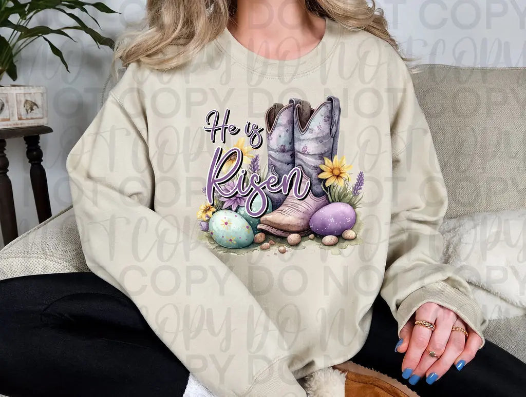 He Is Risen Boots - Branded By Barta