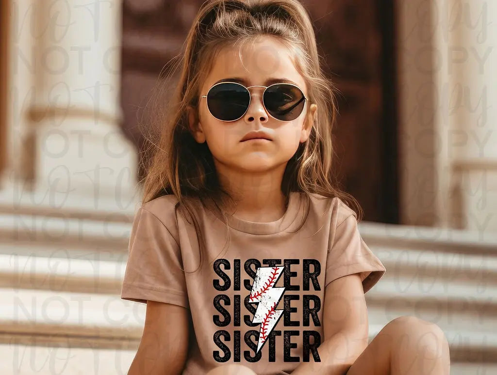 Baseball Sister - Branded By Barta