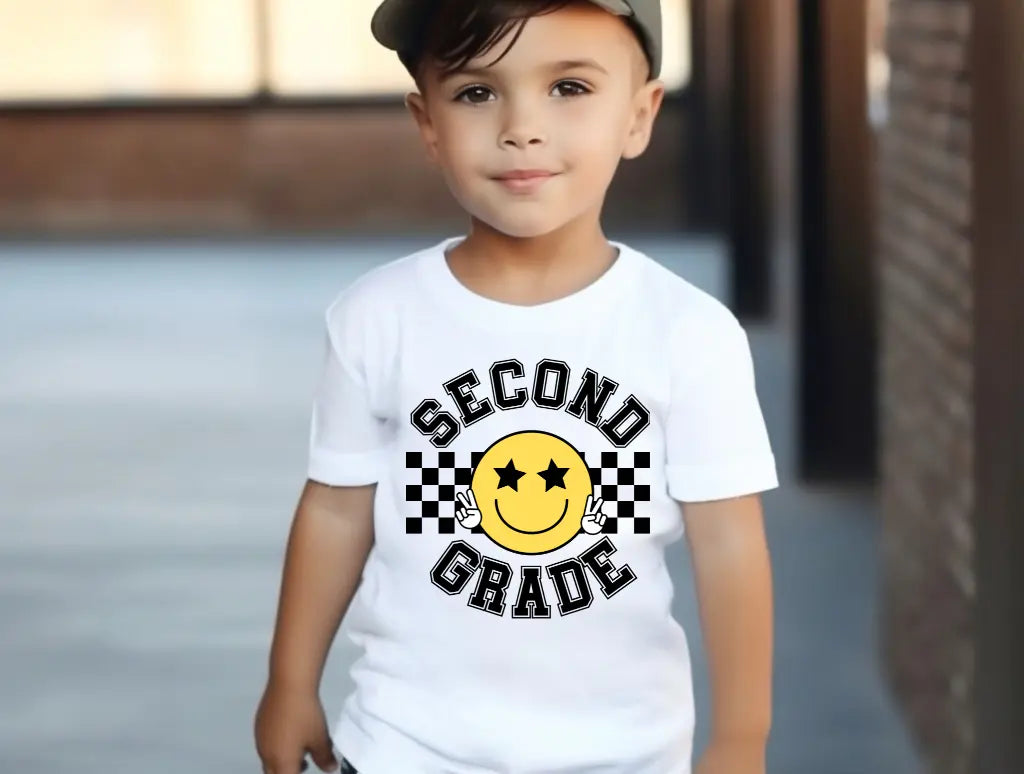 Second Grade Smiley Yellow brandedbybarta