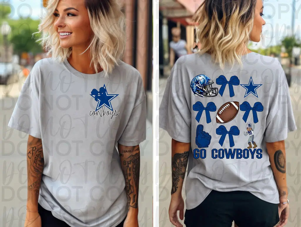 Cowboys Bow FB - Branded By Barta