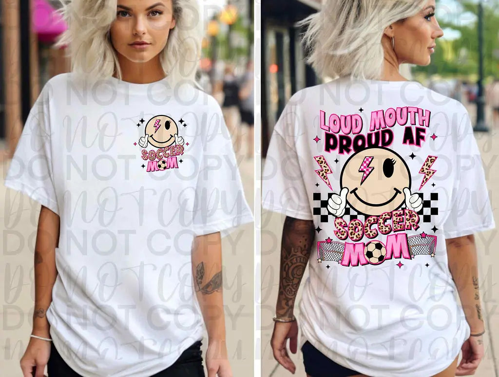 Loud & Proud Soccer Mom - Branded By Barta