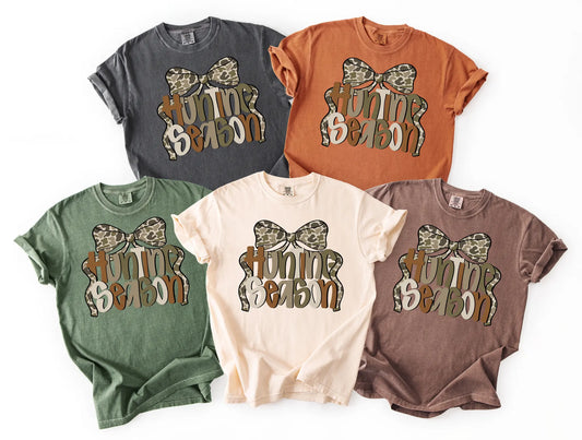 Hunting Season Camo Graphic Tee Branded By Barta