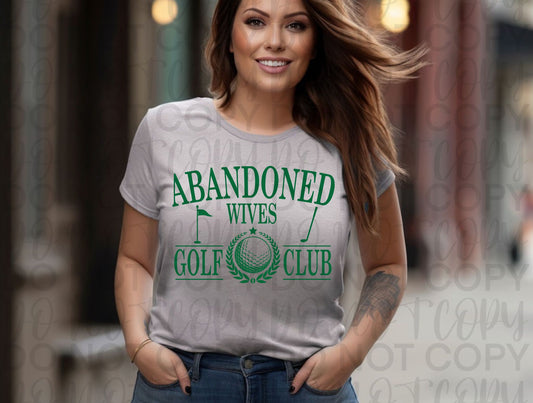 Abandoned wives golf club