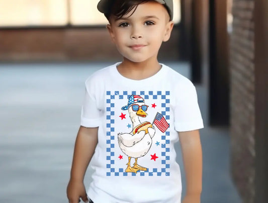Red White Blue Goose Boy brandedbybarta
