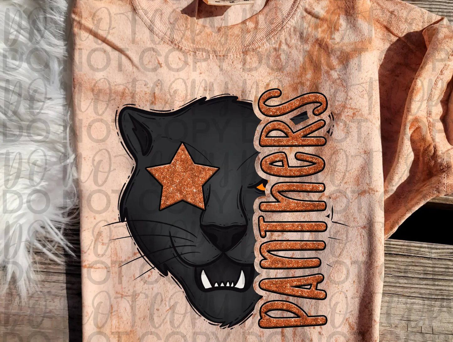 Panther Preppy Star Mascot - Branded By Barta