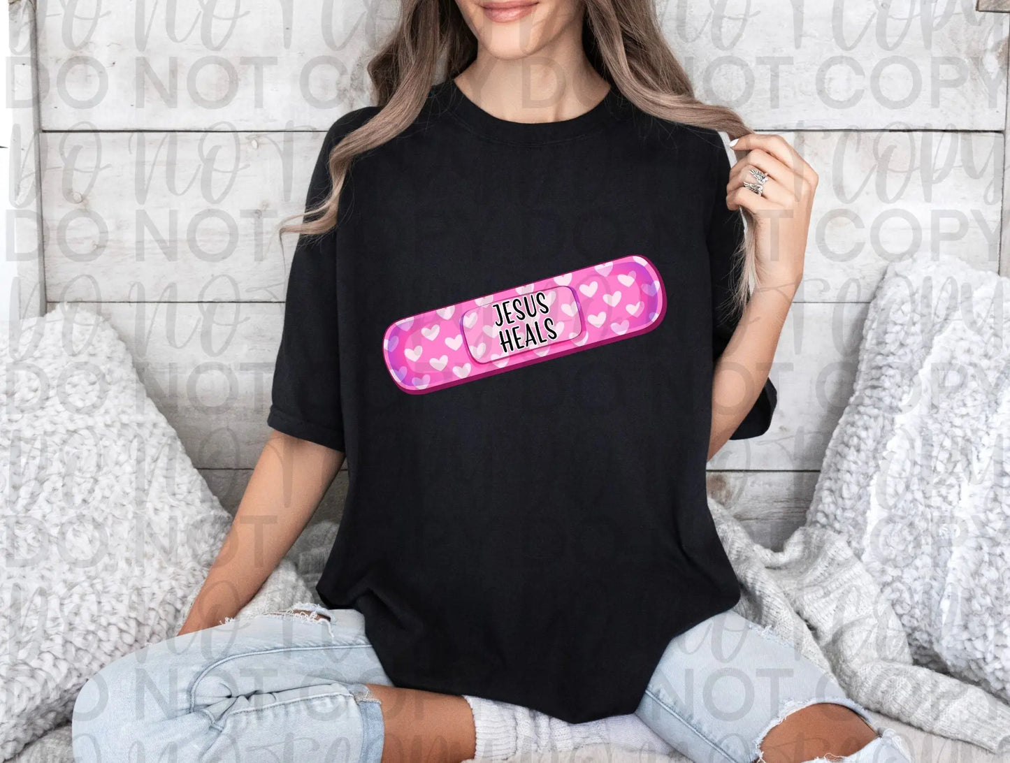 Jesus helas bandaid - Branded By Barta