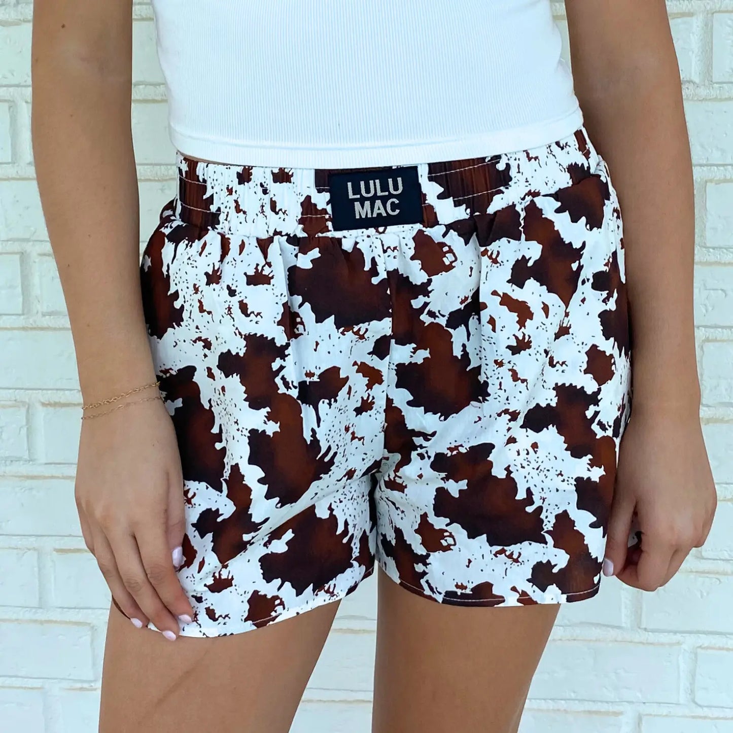 BXCW-COW PRINT: COW PRINT / Small Girlie Girl Originals