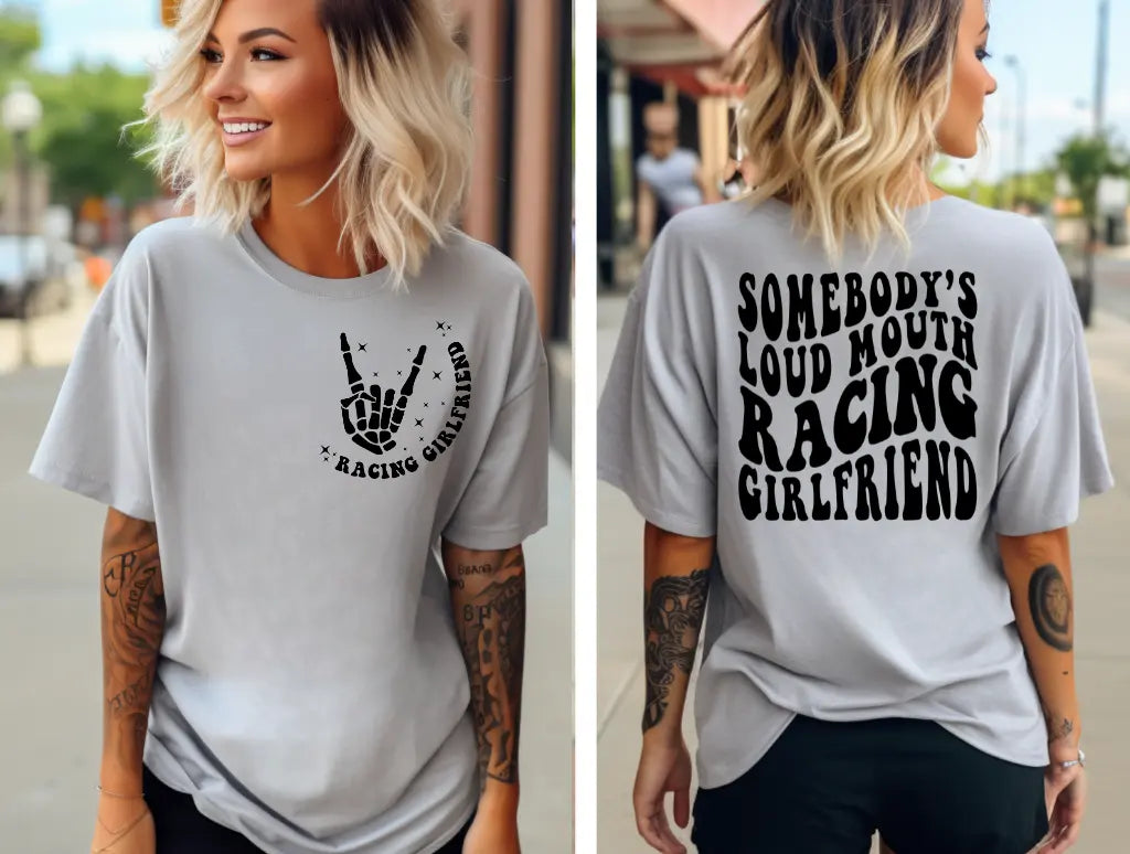 Loud Mouth Racing Girlfriend brandedbybarta