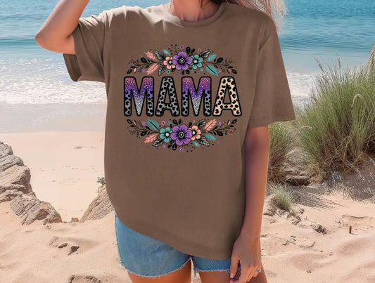 Floral Glitter Mama brandedbybarta