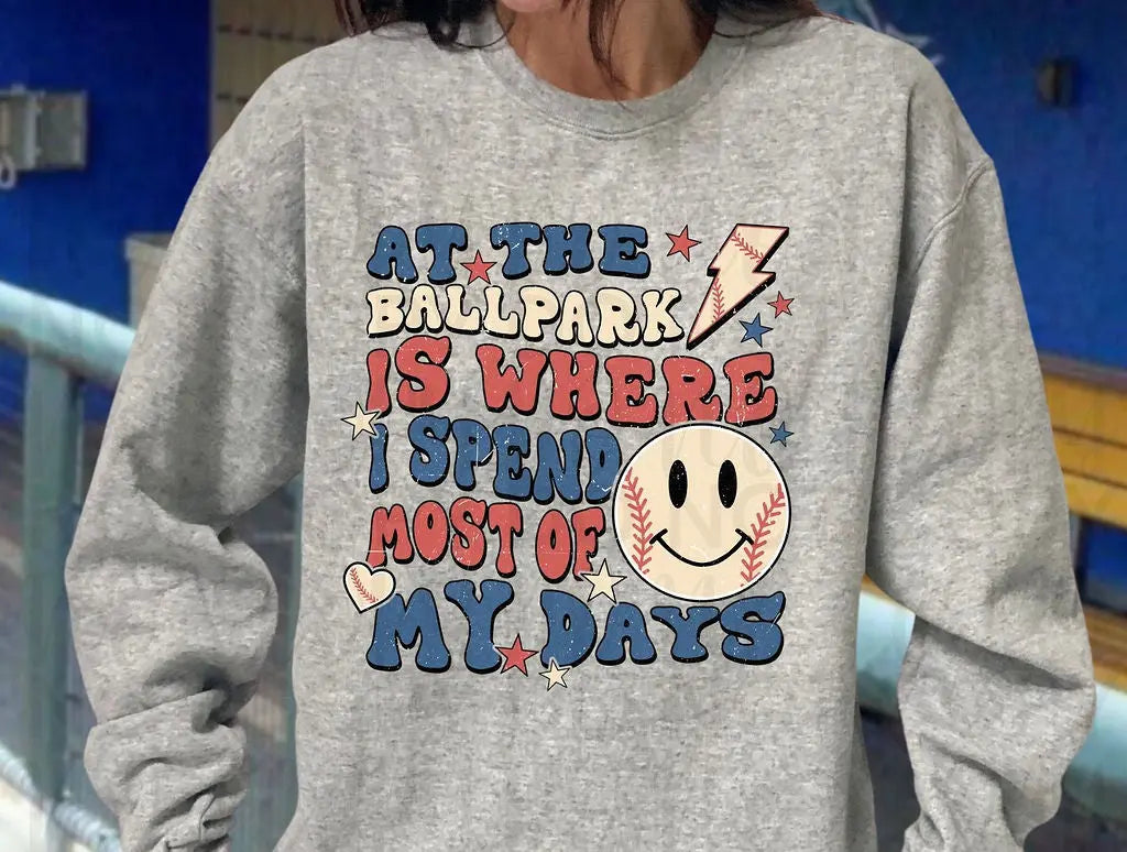At The Ballpark Is Where - Branded By Barta