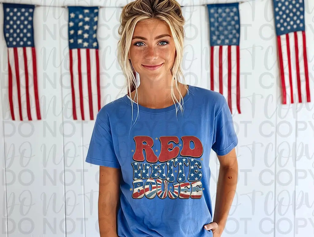 Red White Boujee - Branded By Barta