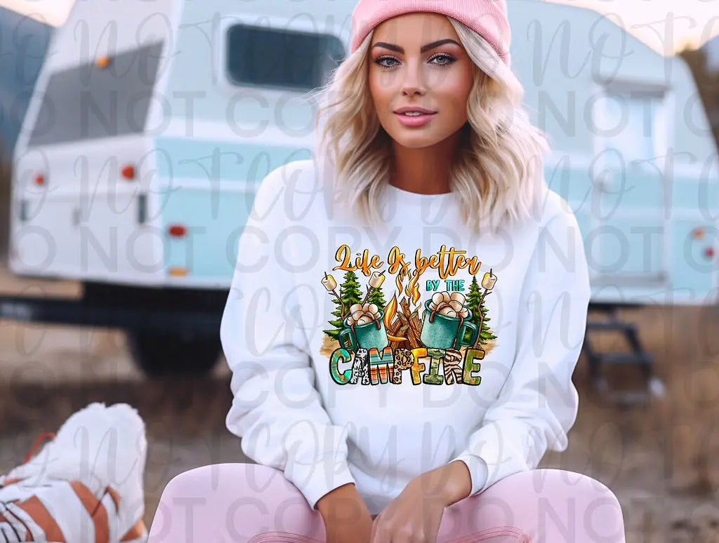 Life Is Better By The Campfire - Branded By Barta