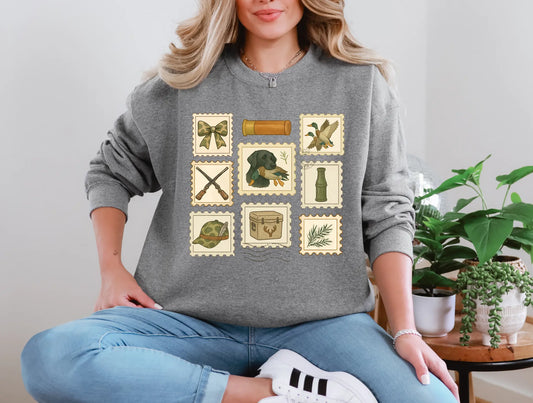 Duck Hunting Postage Stamps brandedbybarta