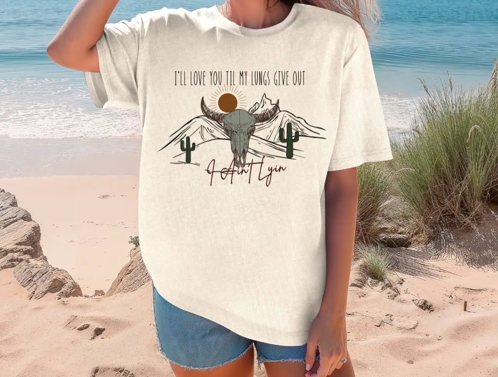 I Ain't Lying- CC White- Graphic Tee - Branded By Barta