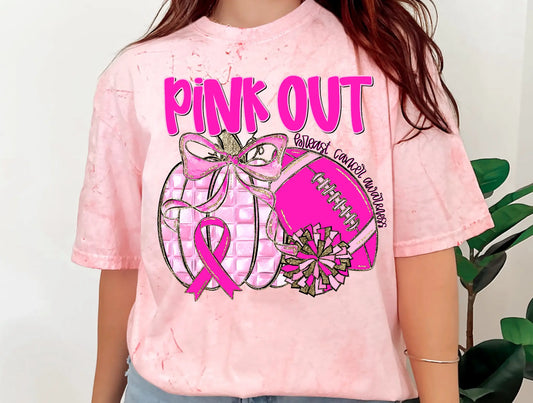 Pink Out Pumpkin Football brandedbybarta