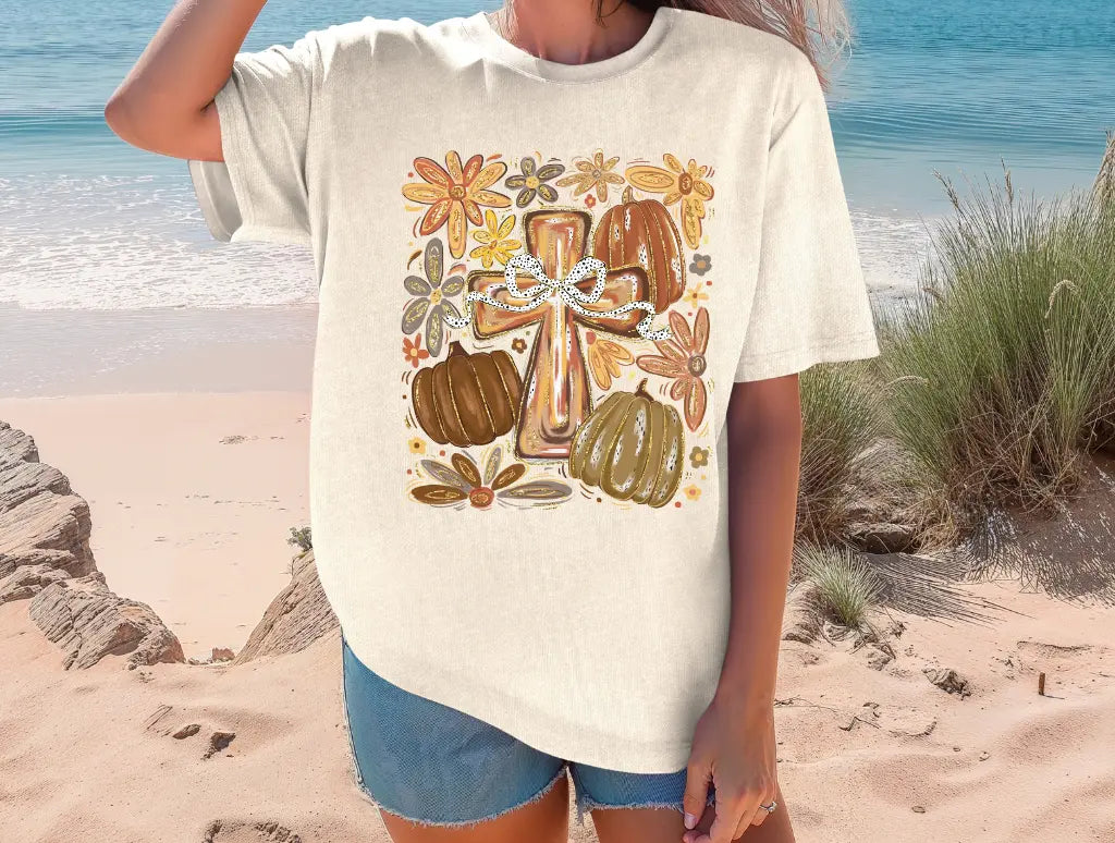 Brushstroke Fall Cross Branded By Barta