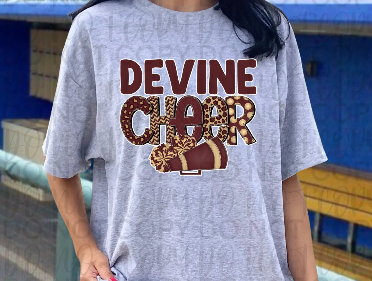 Devine Cheer Tee - Branded By Barta