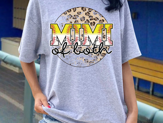 Mimi of both Softball & Baseball - Branded By Barta