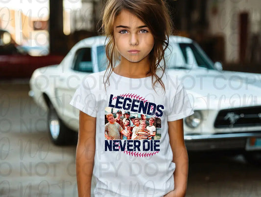 Legends Never Die Sandlot - Branded By Barta