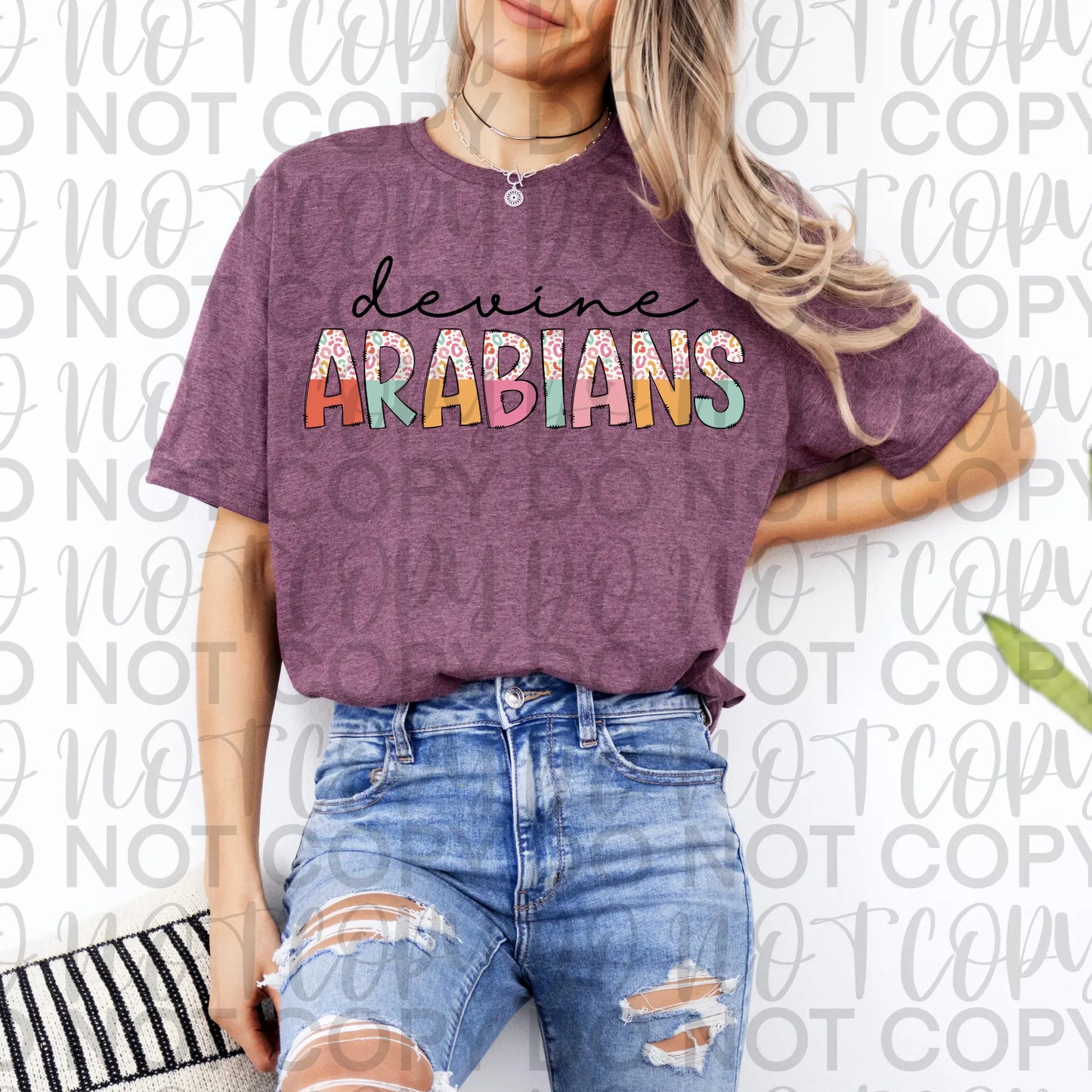 Devine Arabians Colorful Tee - Branded By Barta