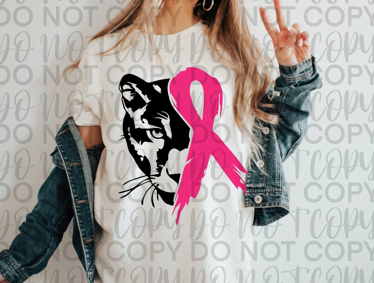 Panther pink breast cancer - Branded By Barta