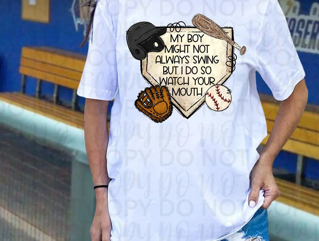 My son might not always hit baseball - Branded By Barta