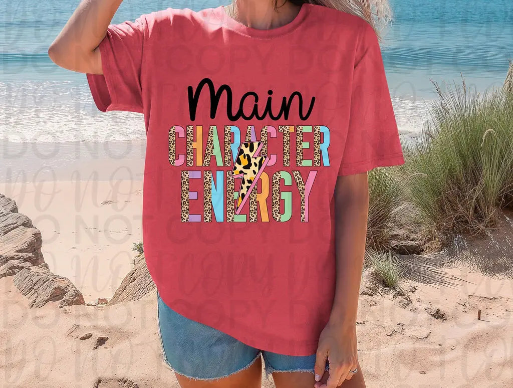 Main Character Energy - Branded By Barta