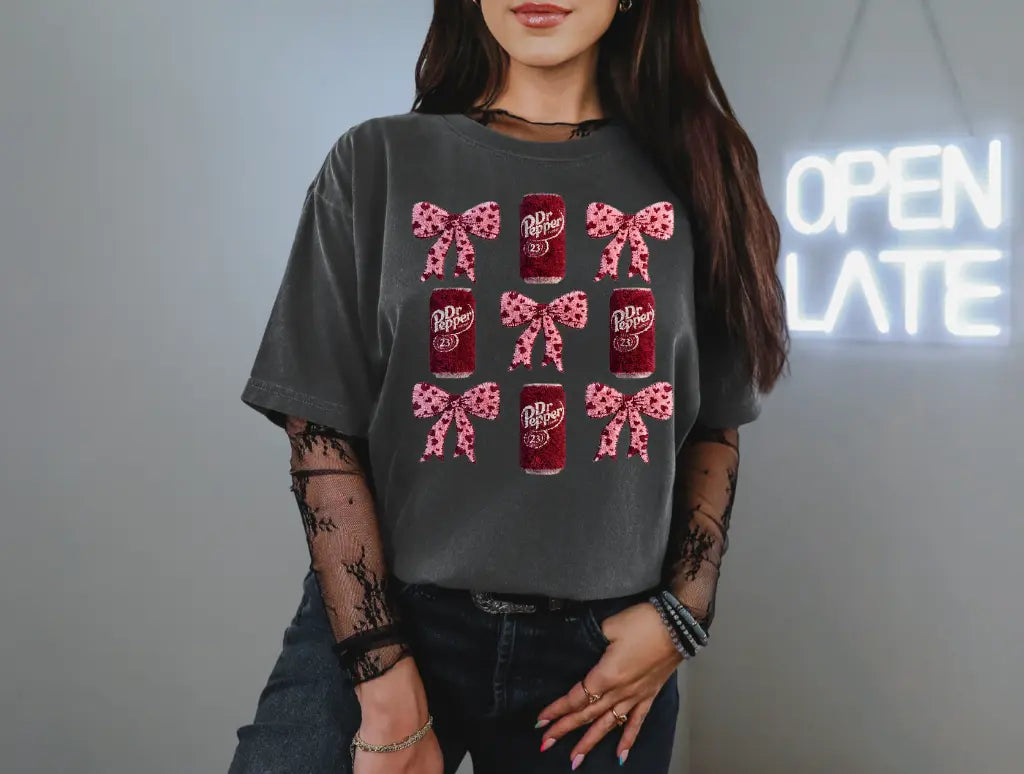 Coquette Bow Dr Pepper brandedbybarta