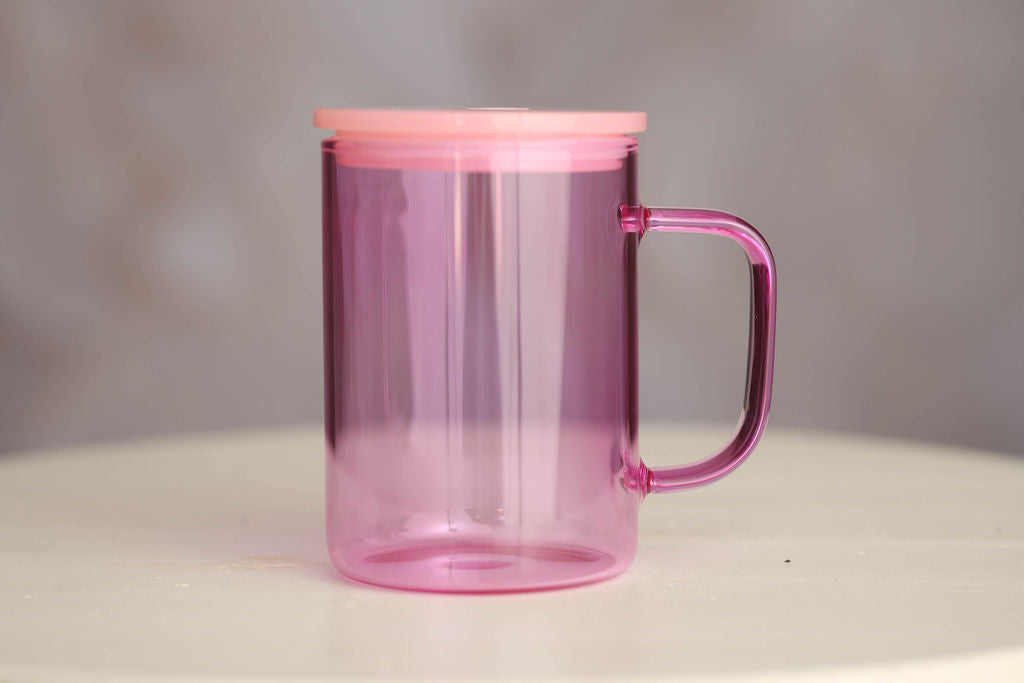 15 ounce glass mug