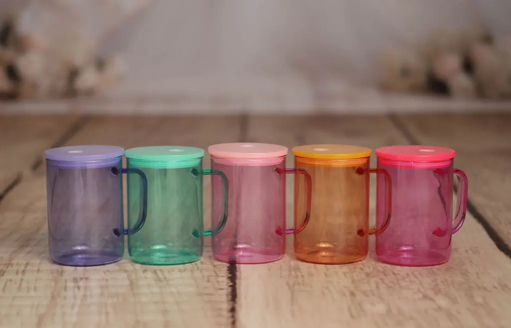 15 ounce glass mug