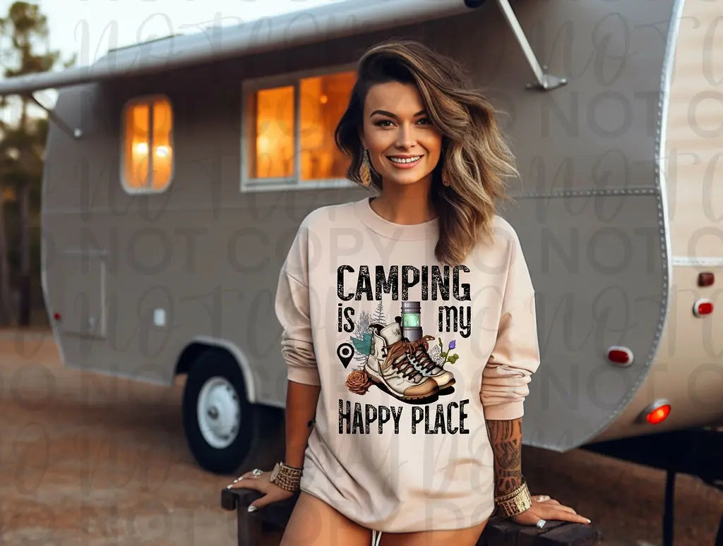 Happy Place Camping - Branded By Barta