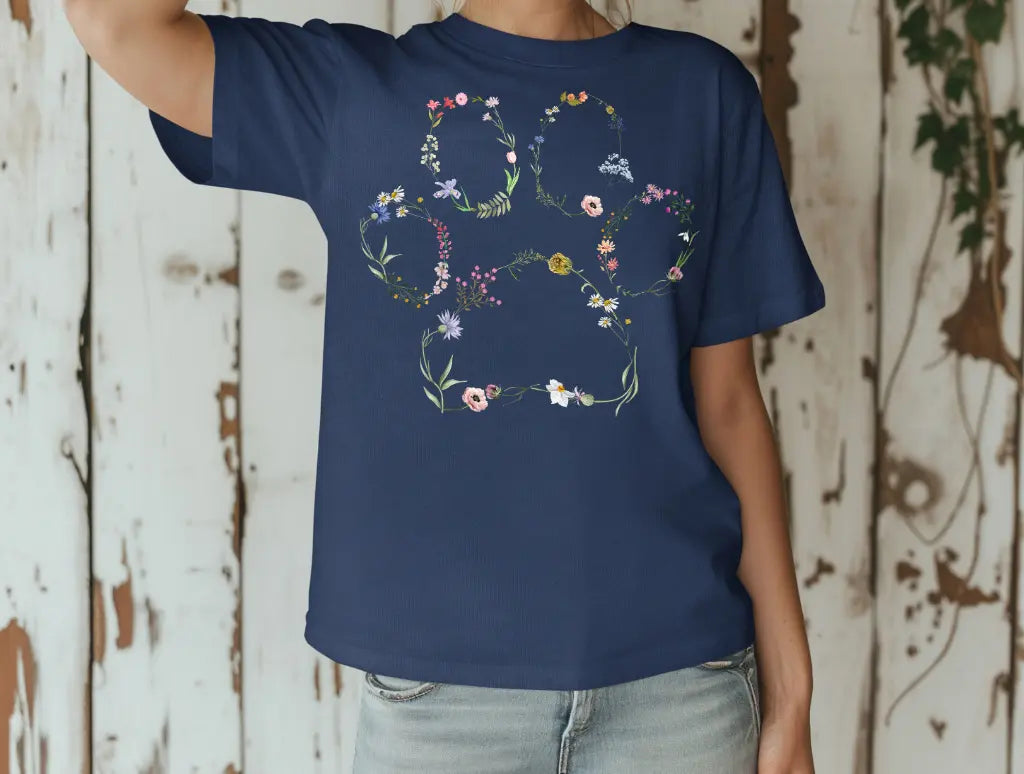 Floral Paw Print brandedbybarta