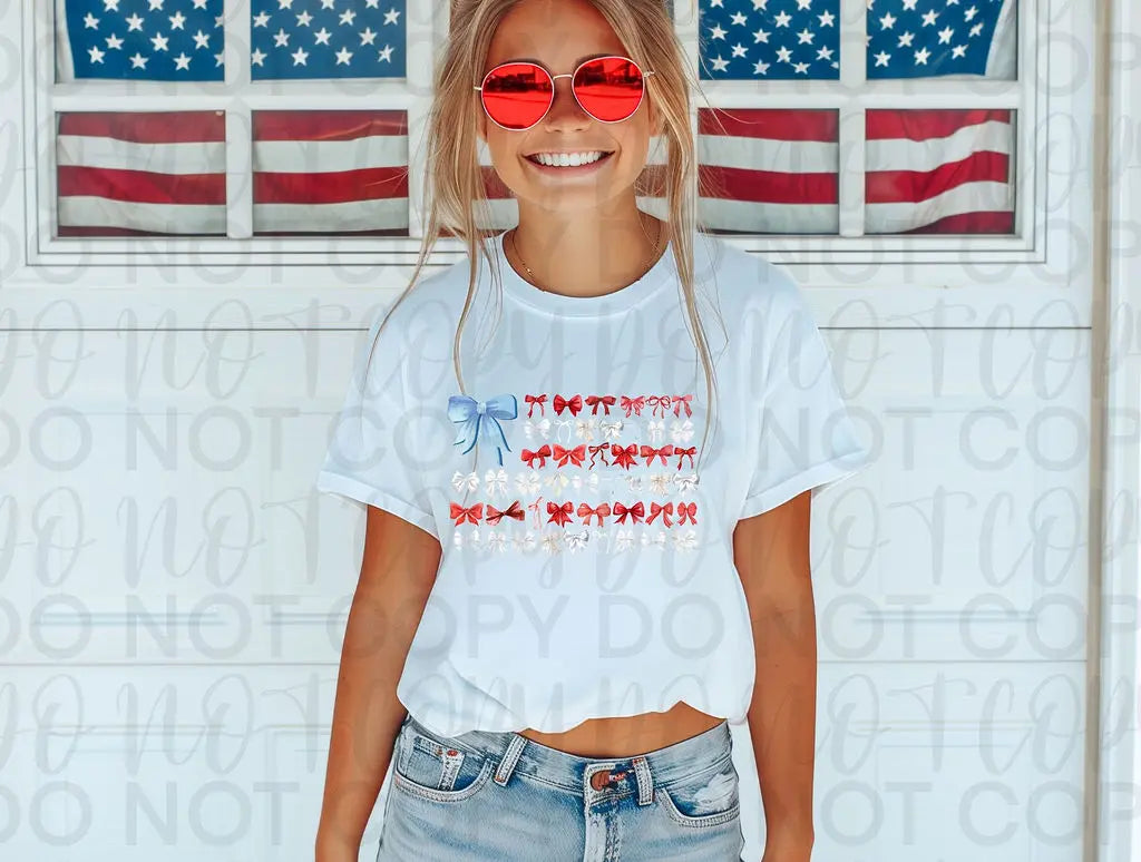 Red White Blue Bow Flag - Branded By Barta