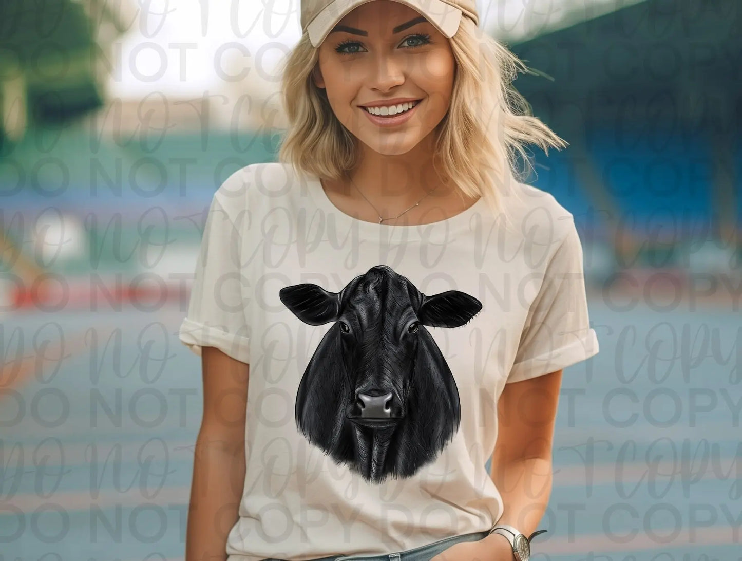 Black angus cow - Branded By Barta