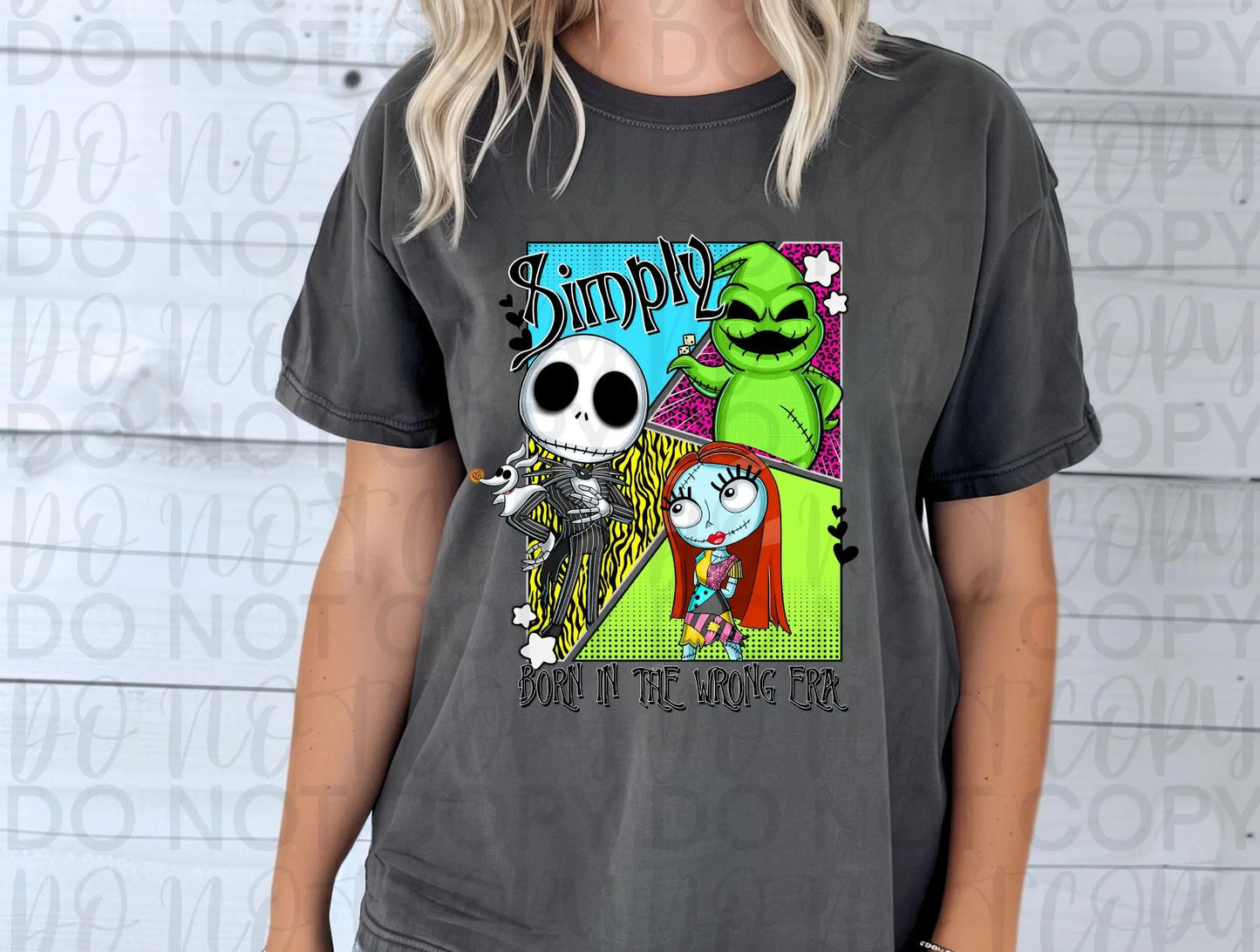 Simply born in wrong Era jack and sally - Branded By Barta