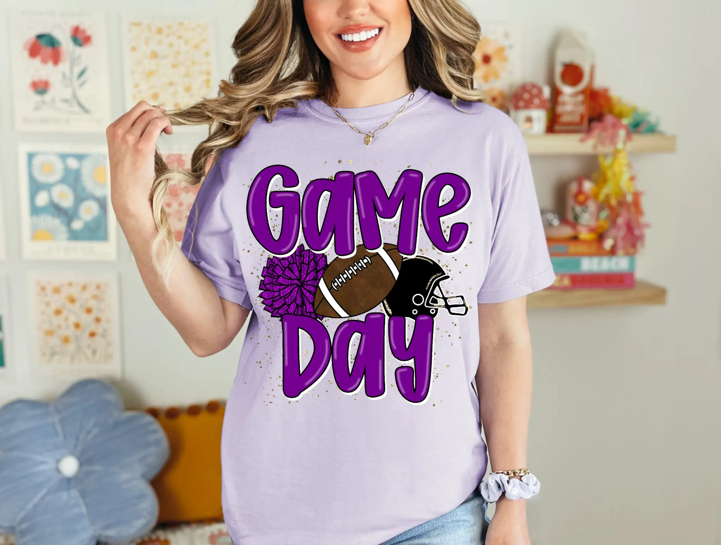 Purple Game Day brandedbybarta