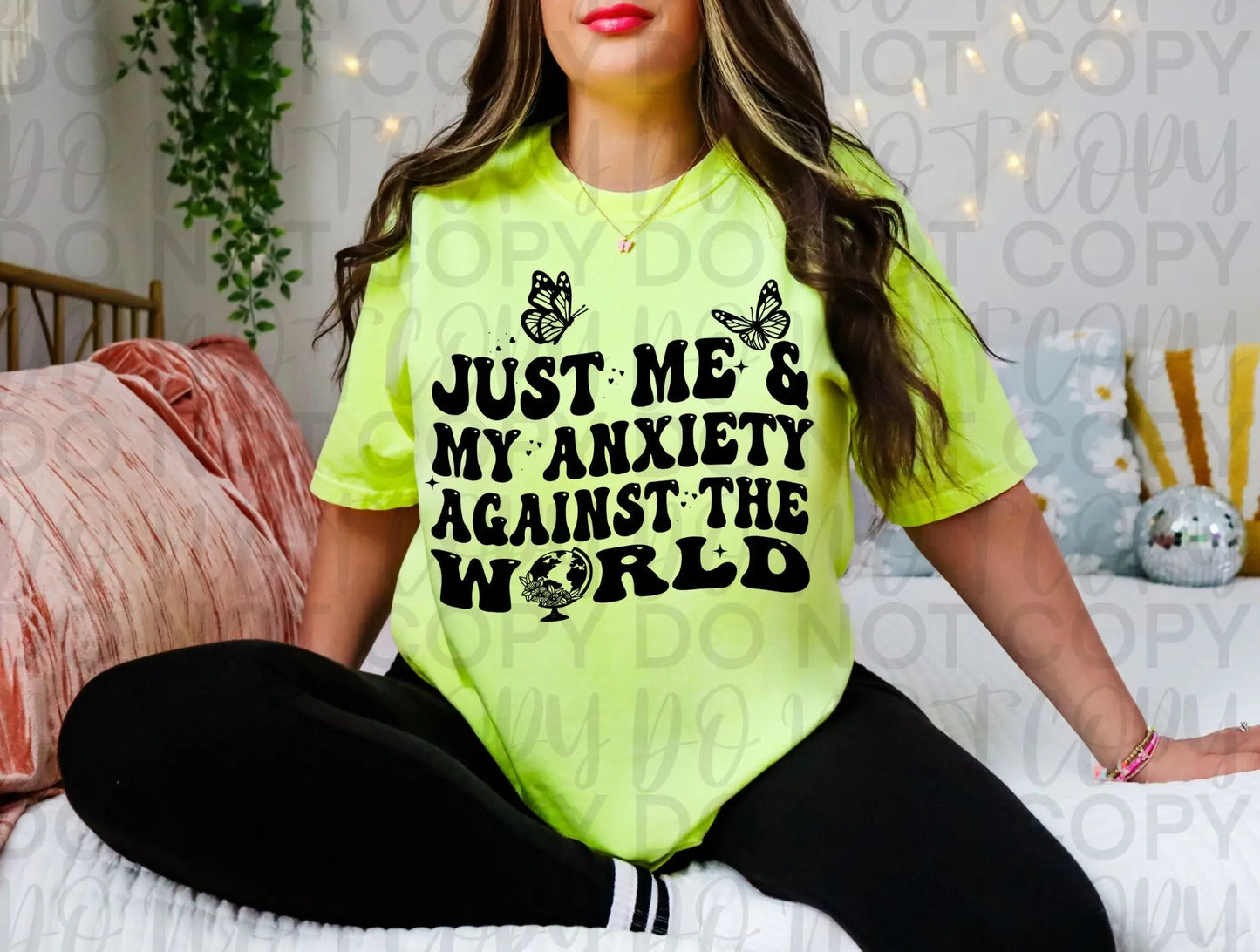 Just me and my anixety - Branded By Barta