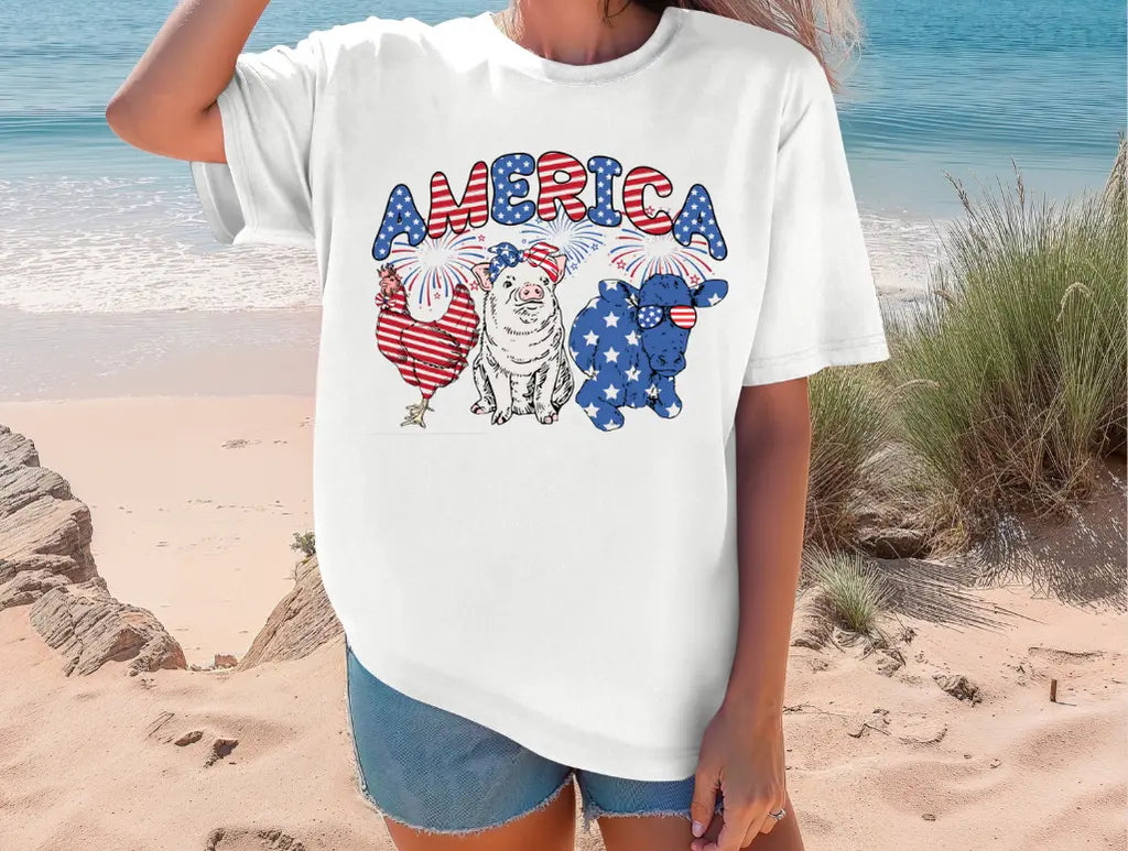 America Farm Animals brandedbybarta